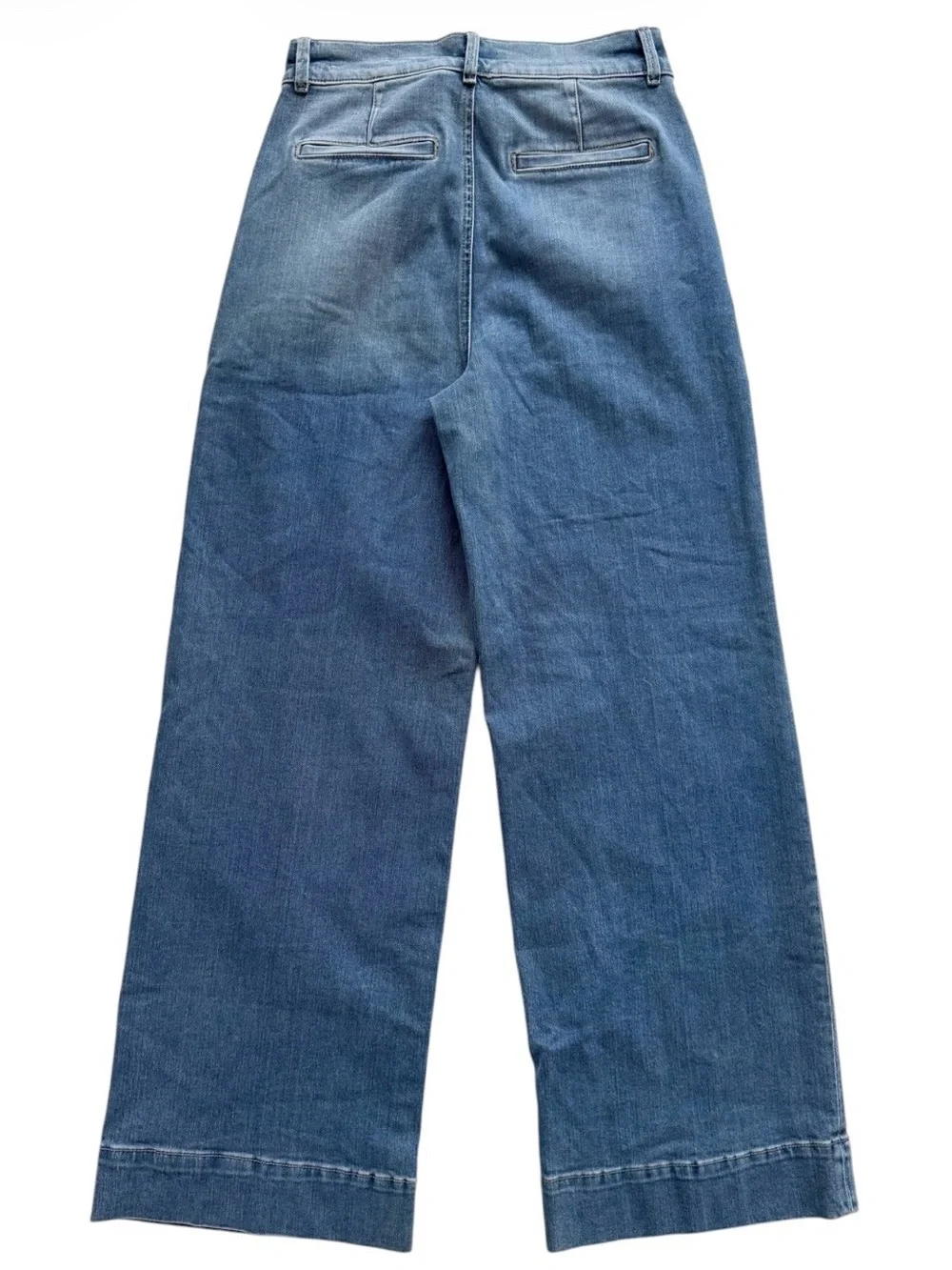 Ann Taylor The Trouser Wide Legged Jeans Size 4